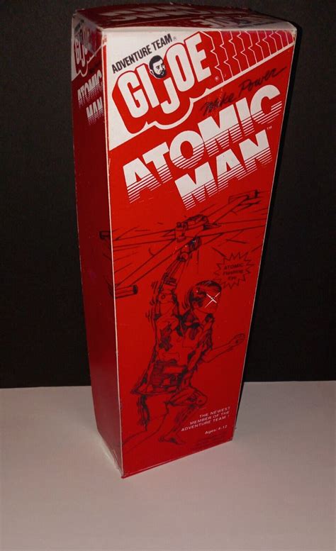 Gi Joe Atomic Man Replacement Box 653569264064 Ebay