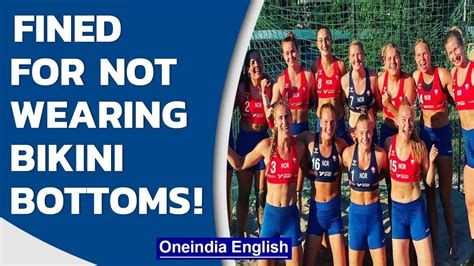 Norway S Women Handball Team Fined For Not Wearing Bikini Bottoms