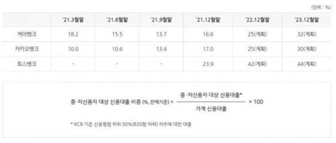 인터넷은행 지난해 중·저신용대출 목표 결국 ‘미달 비즈n