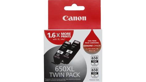 Canon Pgi Xl Black Genuine Ink Cartridges Twin Pack Ink Warehouse