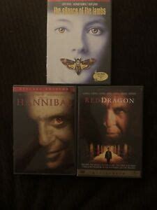 The Silence Of The Lambs Hannibal Red Dragon Trilogy Dvd Widescreen