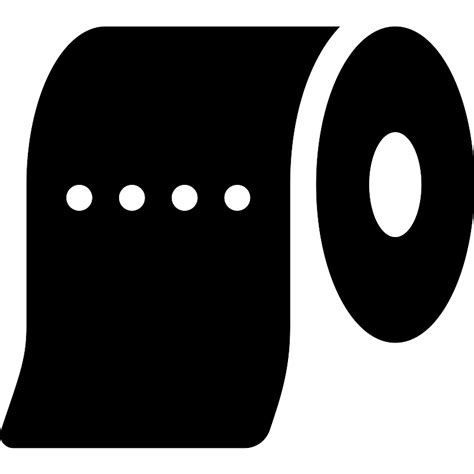 Toilet Paper Vector Svg Icon Svg Repo