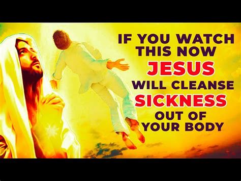 Watch This Now If You Want Jesus To Cleanse You Powerful Miracle