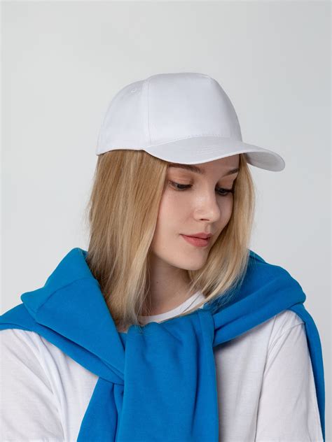 Бейсболка Promo, белая (артикул 15846.60) оптом — Проект 111