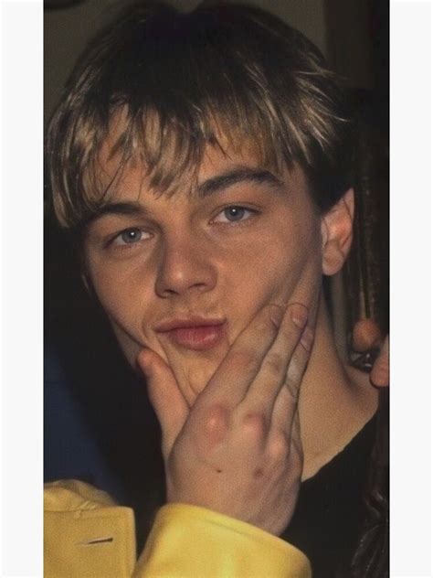 Young Leonardo Dicaprio 90s Poster For Sale By Jordaneubanks Redbubble