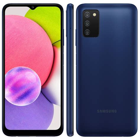 Smartphone Samsung Galaxy A S Azul Gb Tela Infinita De Camera