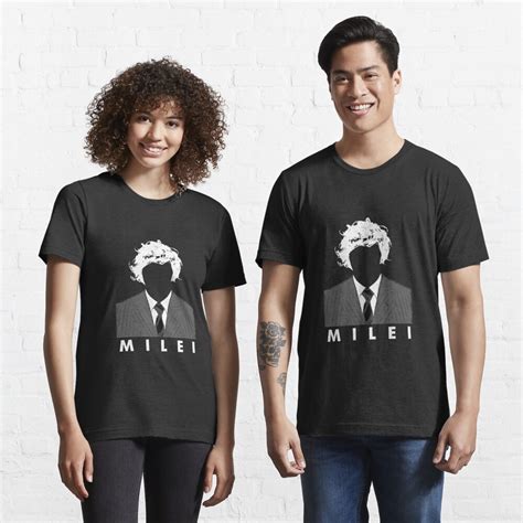 White Milei T Shirt For Sale By Innisfr33 Redbubble Milei T Shirts Innisfree T Shirts