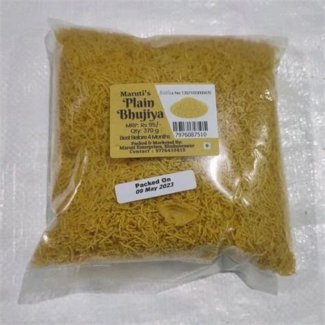 Besan Plain Bhujiya Namkeen Packaging Type Packet Packaging Size