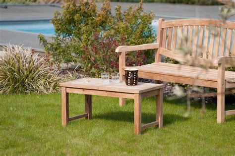 Banc De Jardin En Teck Brut Massif 150cm SUMMER Chaises Fauteuils