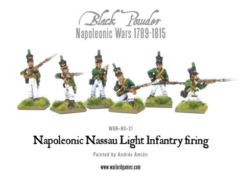 Napoleonic Nassau Light Infantry From Warlord Games Bols Gamewire