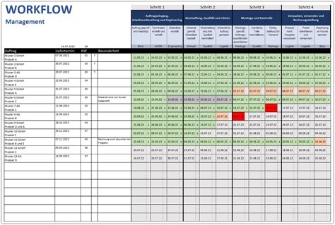 Excel Vorlage Zur Auftragsverfolgung