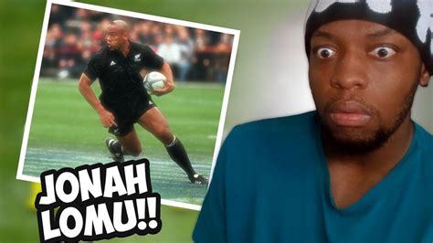 American Reacts To Jonah Lomu Smashing People For Minutes Seconds