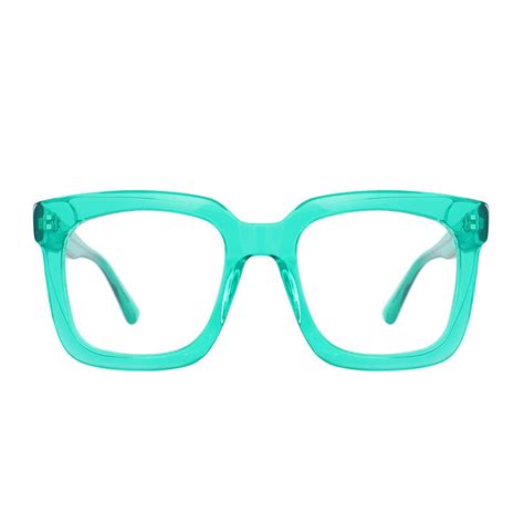 Clark Square Green Glasses - Aoolia.com