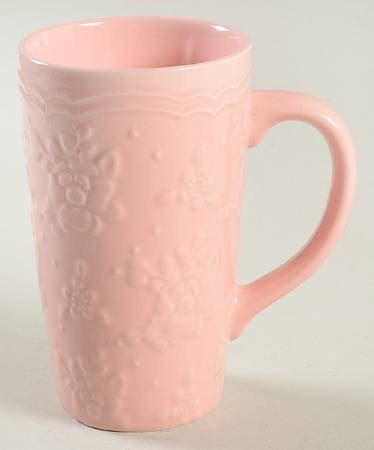 Tea Rose Latte Mug By Pfaltzgraff Replacements Ltd