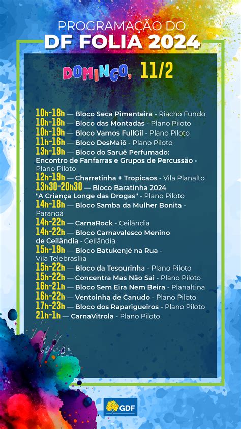 Dezessete Blocos De Carnaval Animam O Df Neste Domingo Ag Ncia