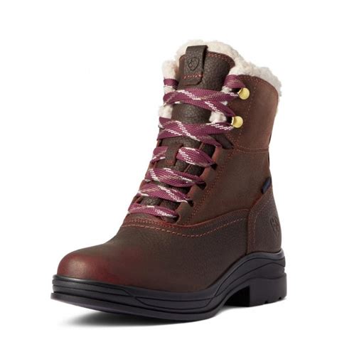 Ariat Harper Womens H20 Waterproof Boot Dark Brown Footwear From Oakfield Country Fashion