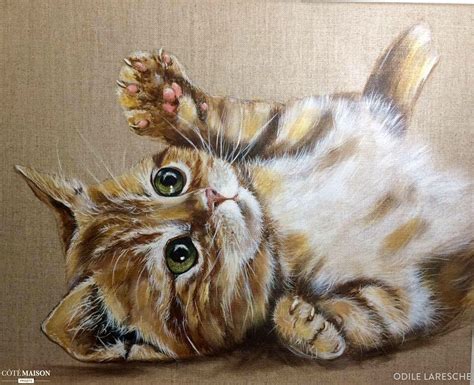 Pingl Par Francoise Defournier Sur Chats En Peinture Et Divers