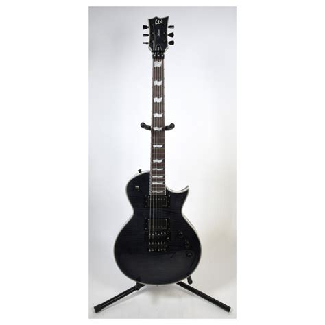 Esp Ltd Ec 1000 Fr See Thru Black Ex Demo Gear4music