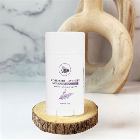 Rosemary Lavender Natural Deodorant Deodorant R Drew Naturals