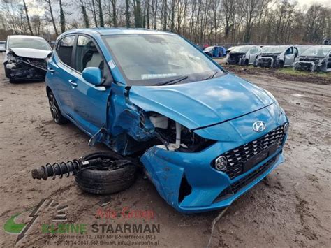 Hyundai I10 12 16v Épave 2021 Turquoise