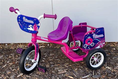 Pink Princess Tandem Trike