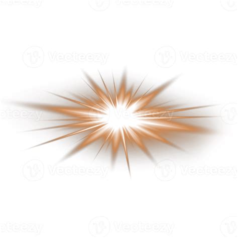 Orange Lens Flare 13089854 Png