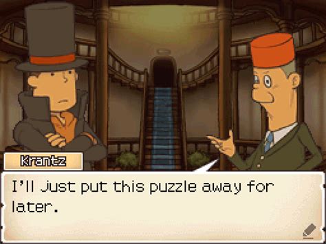 Professor Layton And The Diabolical Box Puzzle 50 Antifasr