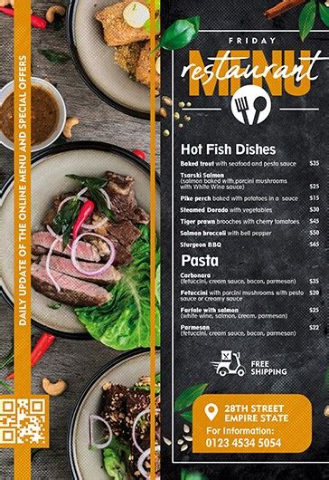 Flyer Design Templates For Food