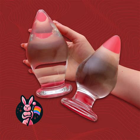 Glass Sex Toys Big Glass Butt Plug For Women Big Anal Plug Butt Stretcher Large Glass Dildo