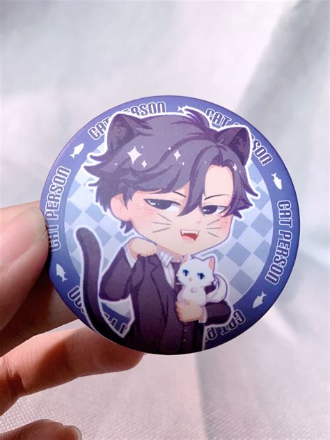 Mystic Messenger Jumin Button Pin Fan Art Merch On Carousell