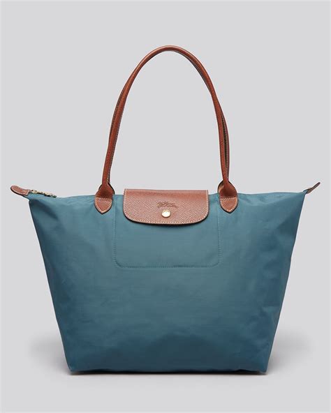 Longchamp Synthetic Tote Le Pliage Large Shoulder In Mint Green Lyst