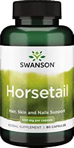 Swanson Horsetail 500 mg 90 cápsulas Amazon mx Salud y Cuidado