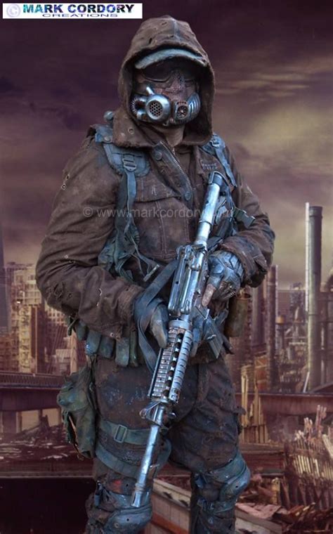 Fallout post apocalypse Airsoft costume made for LRP - LARP by Mark ...