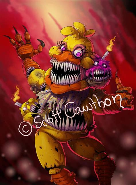 Twisted Chica Wallpapers Wallpaper Cave