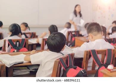 Kids Teacher Classroom Background Usage Stock Photo 688396111 | Shutterstock