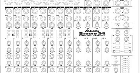Infrequent Sound Sex Tex Technology Alesis Studio Channel Mixer