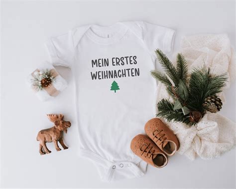 Weihnachtsgeschenk Baby Body Mein Erstes Weihnachten Nillie