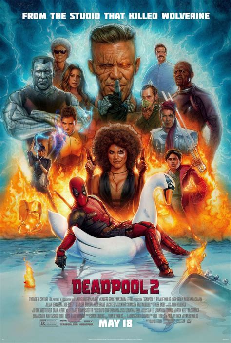 ‘deadpool 2 New Poster Mocks The Death Of Wolverine Check It Out