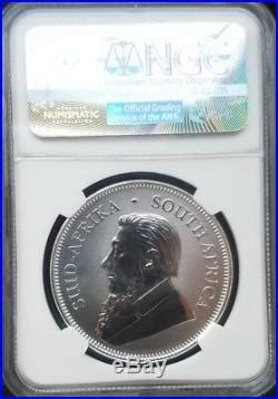 2017 South Africa 1oz Silver Krugerrand Privy Mark NGC First Release SP70 | South Africa Silver