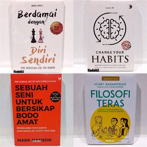 Jual Paket Isi Buku Motivasi Berdamai Dengan Diri Sendiri Change