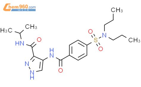 H Pyrazole Carboxamide Dipropylamino Sulfonyl