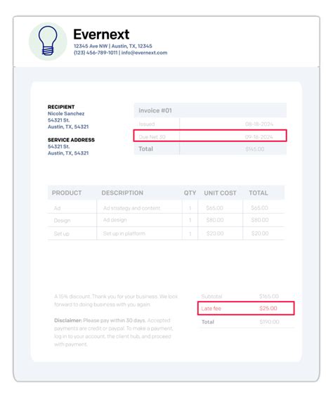 Late Fees On Invoices How To Charge And Calculate Invoiced