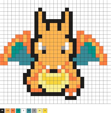 Pokemon Perler Beads 50 Patterns Diy Candy