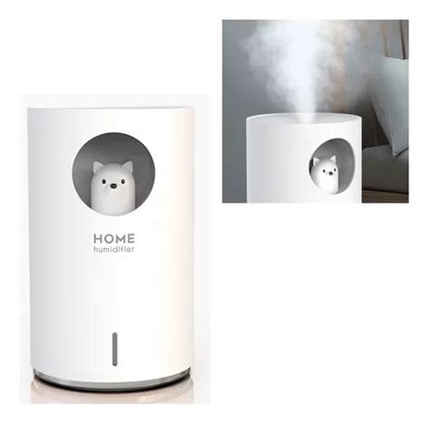 Humidificador Aromatizador Ultrasonico Luz Rgb Perro Ml Color