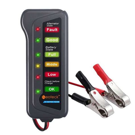 Aofan Testeur De Batterie Automatique 12 V Multifonctions Outils De