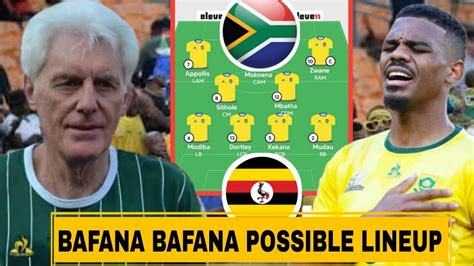 Breaking News South Africa Vs Uganda Potential Starting Lineup For