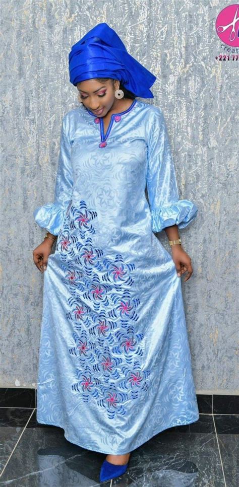 Pin By Aminata Ndao On Robes En Bazin African Dresses For Women