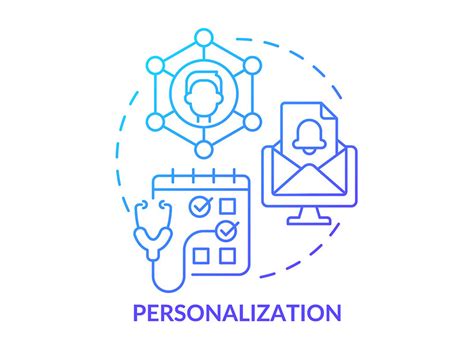 Personalization Blue Gradient Concept Icon By Bsd Studio Epicpxls