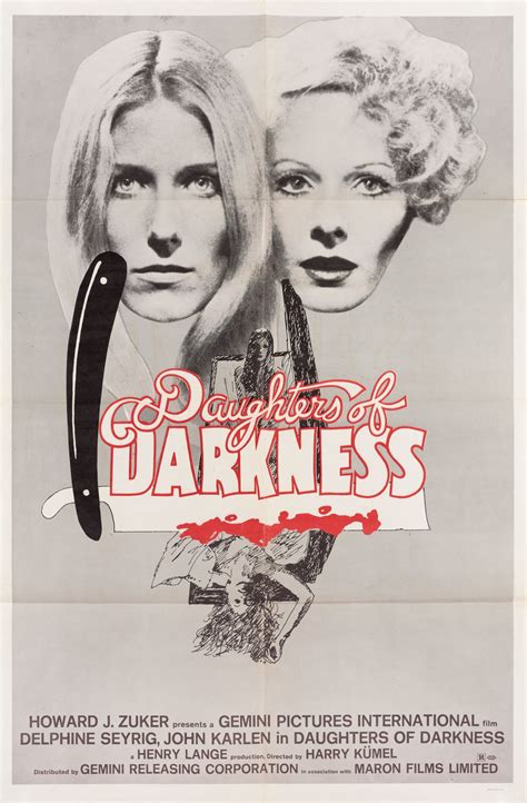 Daughters Of Darkness Original 1971 U S One Sheet Movie Poster