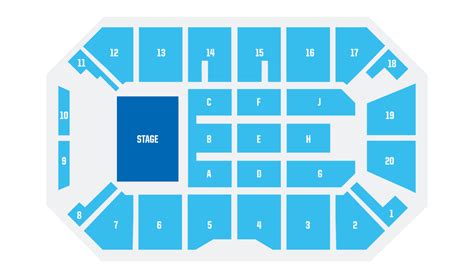 Seating Charts - The Dollar Loan Center